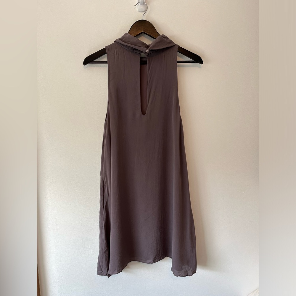 WILFRED 100% Silk Dress with High Neck Size S - Picture 2 of 6